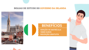 Read more about the article Bolsas De Estudo do Governo da Irlanda Totalmente Financiadas