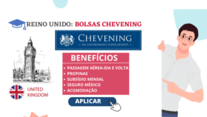 Read more about the article Bolsas de Estudo Chevening 2026: Estude no Reino Unido com tudo Pago