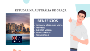 Read more about the article Estudar na Austrália de graça com Tudo Pago: Taxas, Passagem Aérea, Moradia e Alimentação