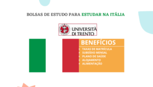 Read more about the article Bolsas de Estudo da Universidade de Trento na Itália 2026