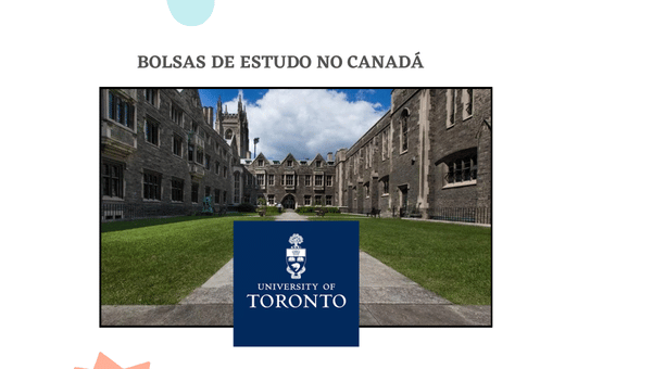 Bolsas de Estudos da Universidade de Toronto