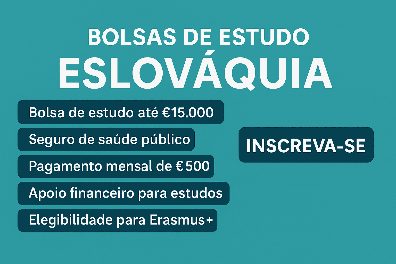 Bolsas de Estudo na Eslováquia
