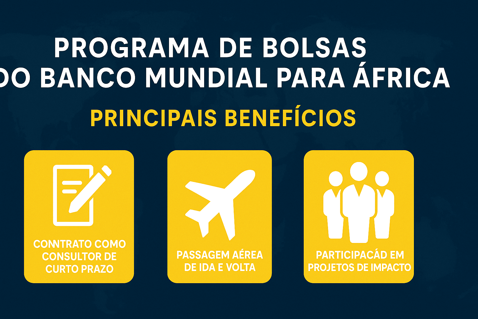 Programa de Bolsas do Banco Mundial para África
