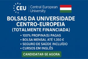 Read more about the article Bolsas da Universidade Centro-Europeia na Hungria (Totalmente Financiadas) para Estudantes Internacionais