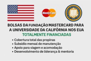 Bolsas da Fundação Mastercard para a Universidade da Califórnia