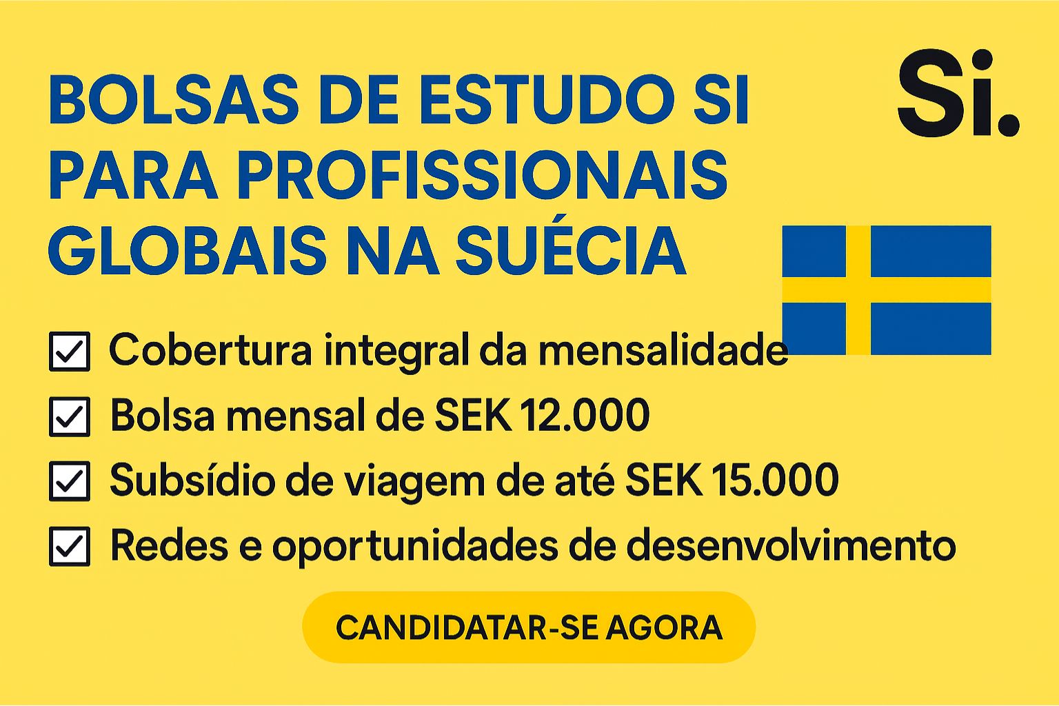 Bolsas de Estudo SI