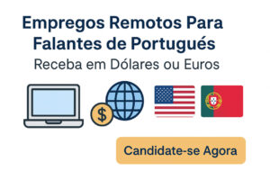 empregos remotos para falantes de português
