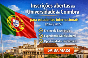 Read more about the article Inscrições abertas na Universidade de Coimbra para estudantes internacionais (2026/2027)