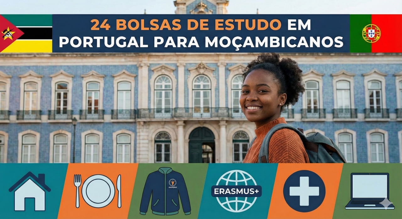 You are currently viewing Imperdível: 24 Bolsas de Estudo em Portugal para Moçambicanos