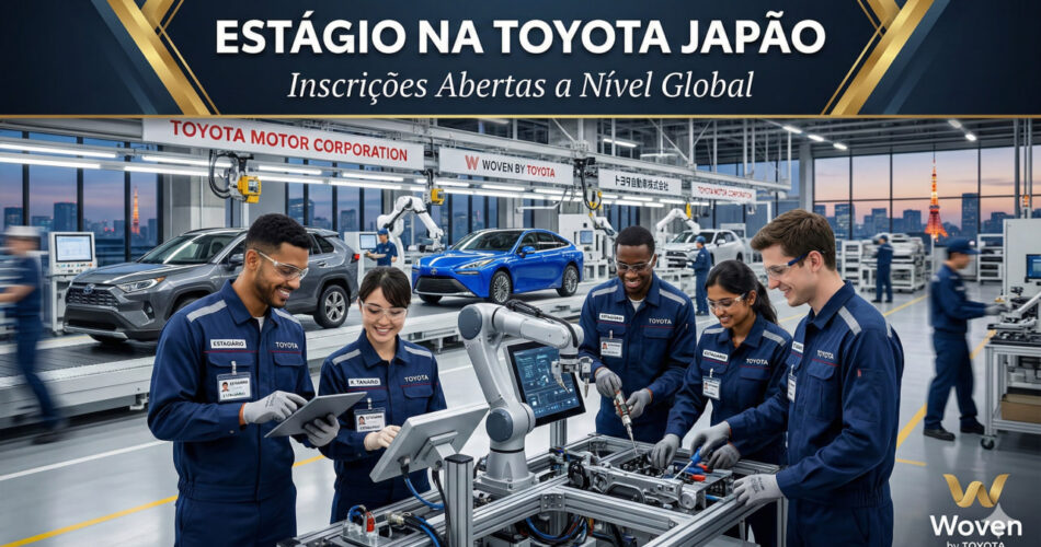Estágio Woven Toyota Japão 2026