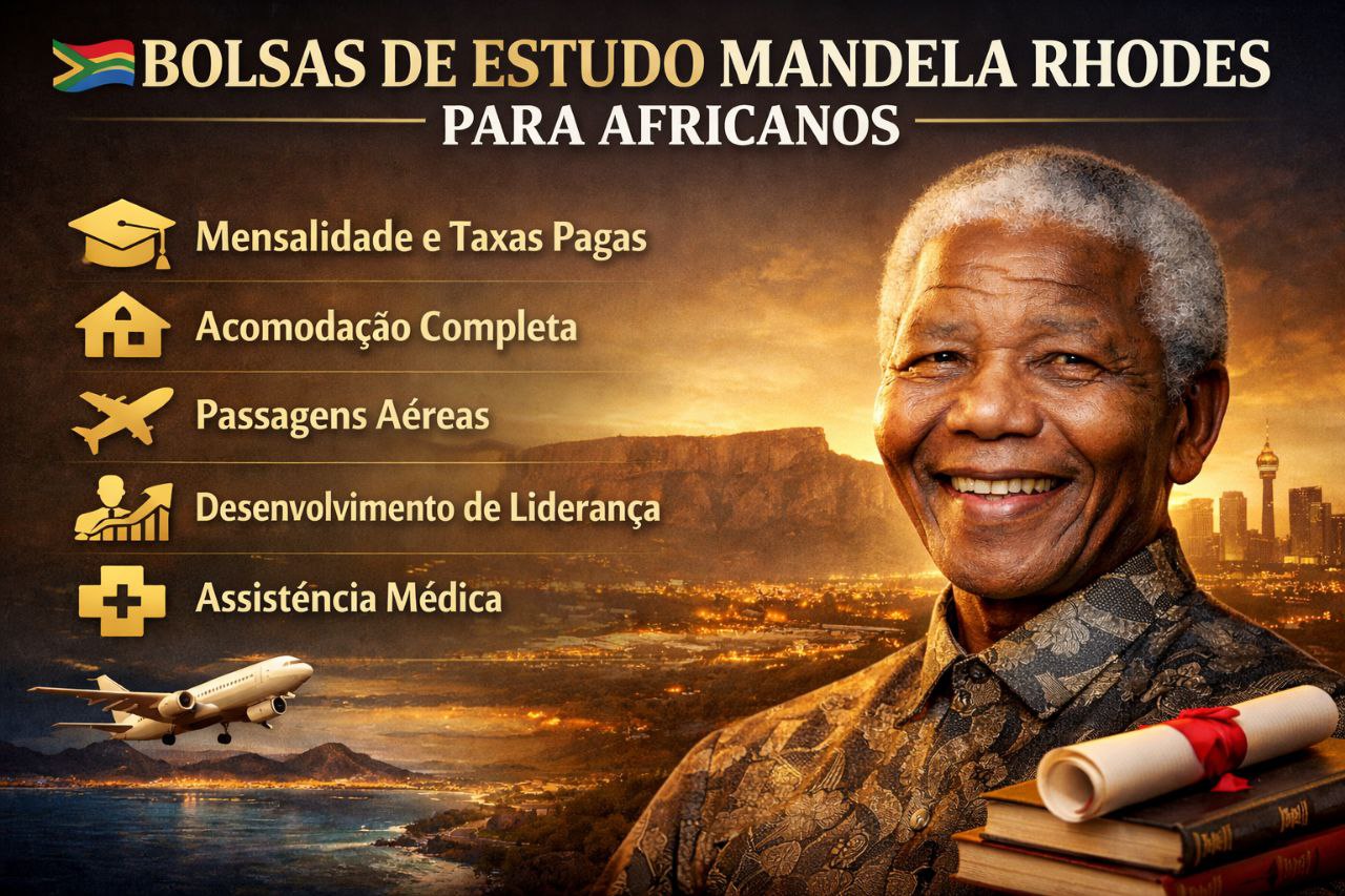 You are currently viewing Bolsas de Estudo MANDELA RHODES 2027 – Totalmente Financiadas Estudantes Africanos