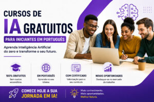 Read more about the article Cursos de IA Gratuitos para Iniciantes em Português – 2026