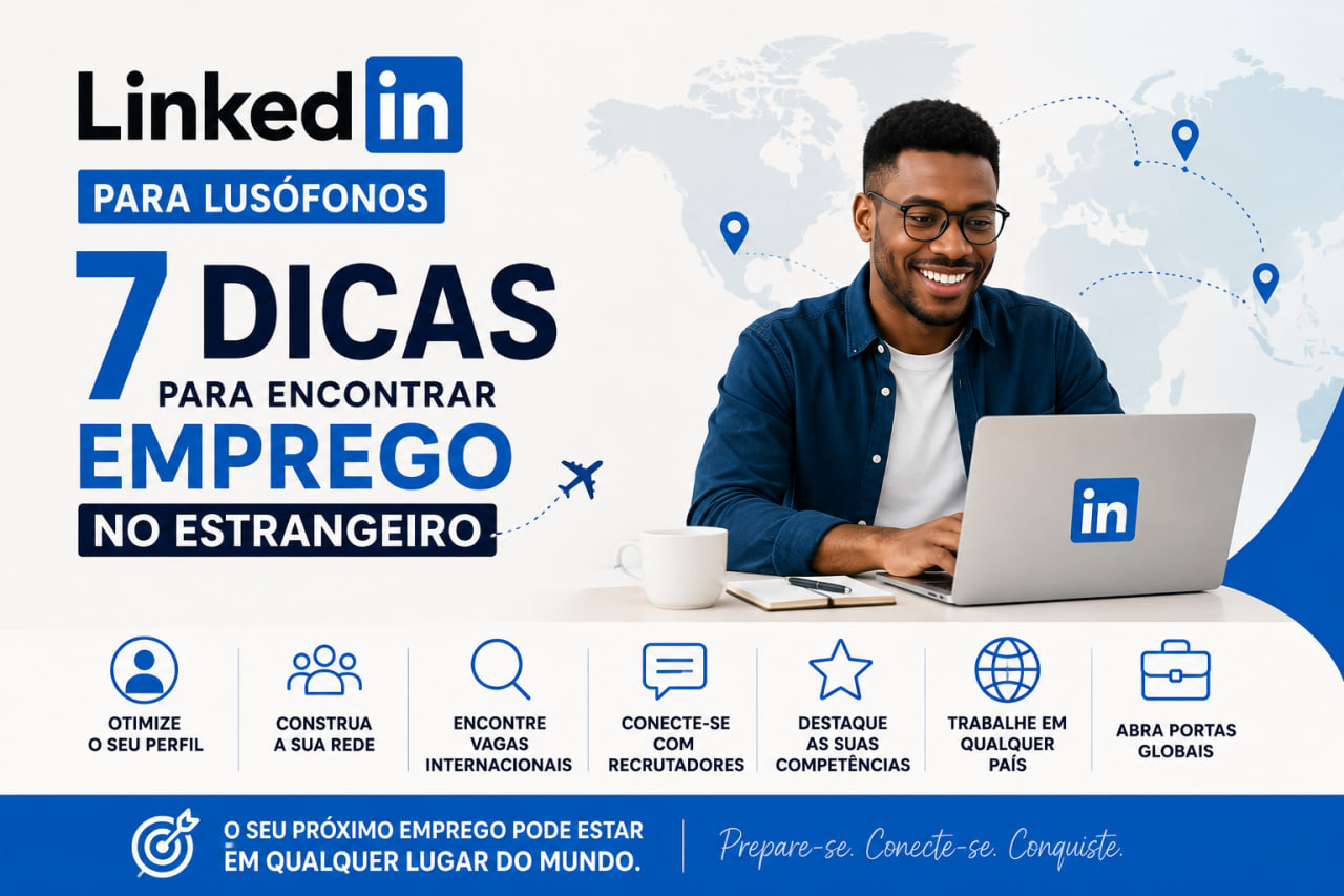 You are currently viewing LinkedIn para Lusófonos: 7 Dicas para Encontrar Emprego no Estrangeiro