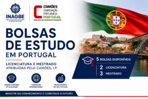 Read more about the article Bolsas de Estudo de Licenciatura e Mestrado em Portugal atribuídas pelo Camões – Instituto da Cooperação e da Língua, IP (CICL)