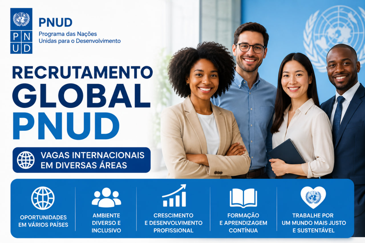 You are currently viewing Recrutamento Global PNUD: Vagas Internacionais em Diversas Áreas